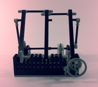 Stand front view